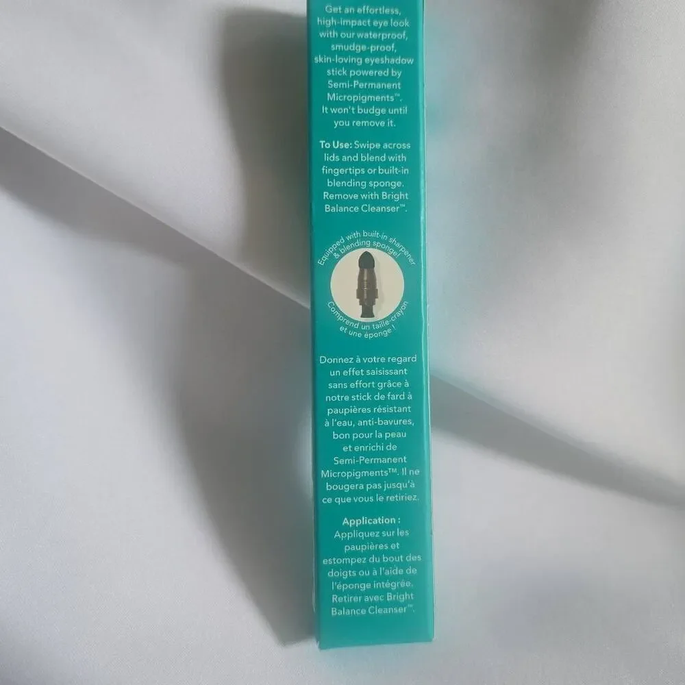 THRIVE CAUSEMETICS INFINITY WATERPROOF EYESHADOW STICK RIJI( Cocoa Shimmer)NIB